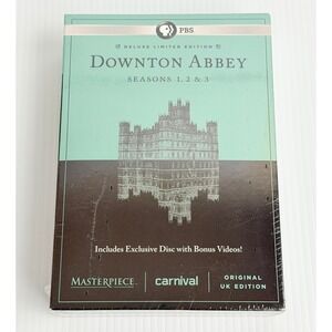 Downton Abbey Seasons 1 2 & 3 Deluxe Limited Edition DVD 10-Disc Set New Sealed
